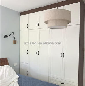 Armario de Pared de Melamina MDF, Nuevo Modelo, Diseño <span class=keywords><strong>Interior</strong></span> Moderno para Dormitorio, Hecho en China - Product Image 1
