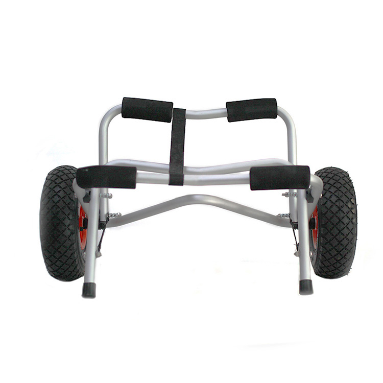 Регулируемая складная тележка для каноэ, Каяка, Алюминиевая тележка для лодки и прицепа