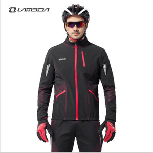 Lameda ciclismo de Invierno Polar chaquetas cortavientos soft shell Chaquetas deportivas - Product Image 3