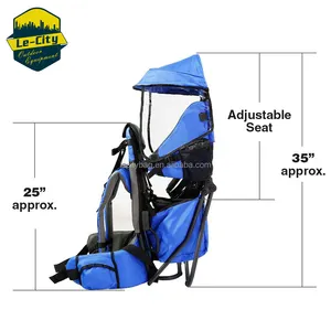 Respirant enfant enfant en bas âge sac à dos de randonnée enveloppe porte-bébé avec hip seat ergonomique