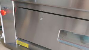 Bon marché <span class=keywords><strong>Mini</strong></span>-<span class=keywords><strong>four</strong></span> à gaz à 2 plateaux à pont unique pour boulangerie, restaurant et hôtels - Product Image 6