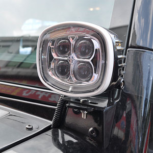 SANYOU El ángel <span class=keywords><strong>de</strong></span> 40W RGB mira la luz cuadrada del trabajo LED, 6000k 3200lm 12V luz <span class=keywords><strong>de</strong></span> trabajo auto - Product Image 6