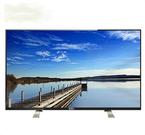 Hot Sale Android Slim Tv 32 42 43 50 Inch Plasma Led Tv Hotel Use Cheap Black Tempered Glass Metal Tv Stand