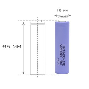 China , precio bajo! 3.7 v 29E 2850 mah recargable de iones de litio icr 18650 batería recargable de la batería mod para samsung - Product Image 3