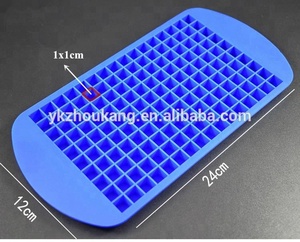 Logotipo personalizado 160 Cavidad Silicona Cubitera Cuadrado Molde para hacer hielo y herramientas - Product Image 4