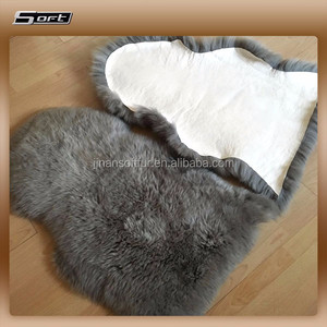 Alfombra de suelo de piel de oveja 100% de tamaño personalizado - Product Image 5