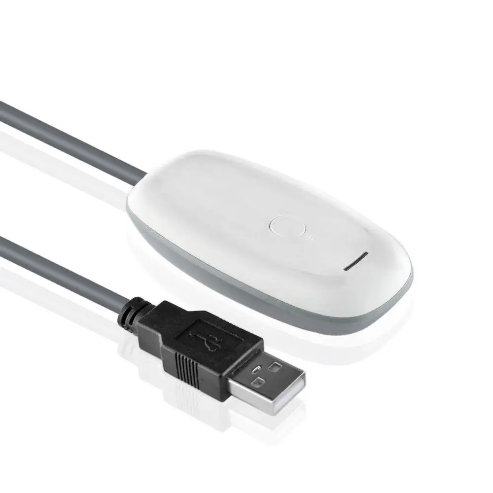 Черный/белый для XBOX360 беспроводной приемник USB для ПК беспроводной игровой приемник для XBOX 360 контроллер