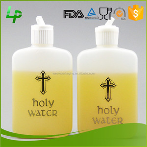 Nuevo Estilo de Diseño de Moda Botella de Agua Bendita 4 oz Con Tapa Flip Top - Product Image 4