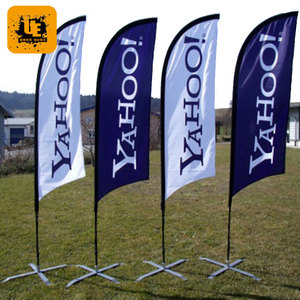 Punto de poliéster custom impresión bandera banderas al aire libre pantallas de <span class=keywords><strong>marketing</strong></span> - Product Image 5