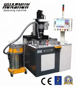 HUASHUN HJ30Z-W full automatic balancing machine with auto drilling for fly wheel