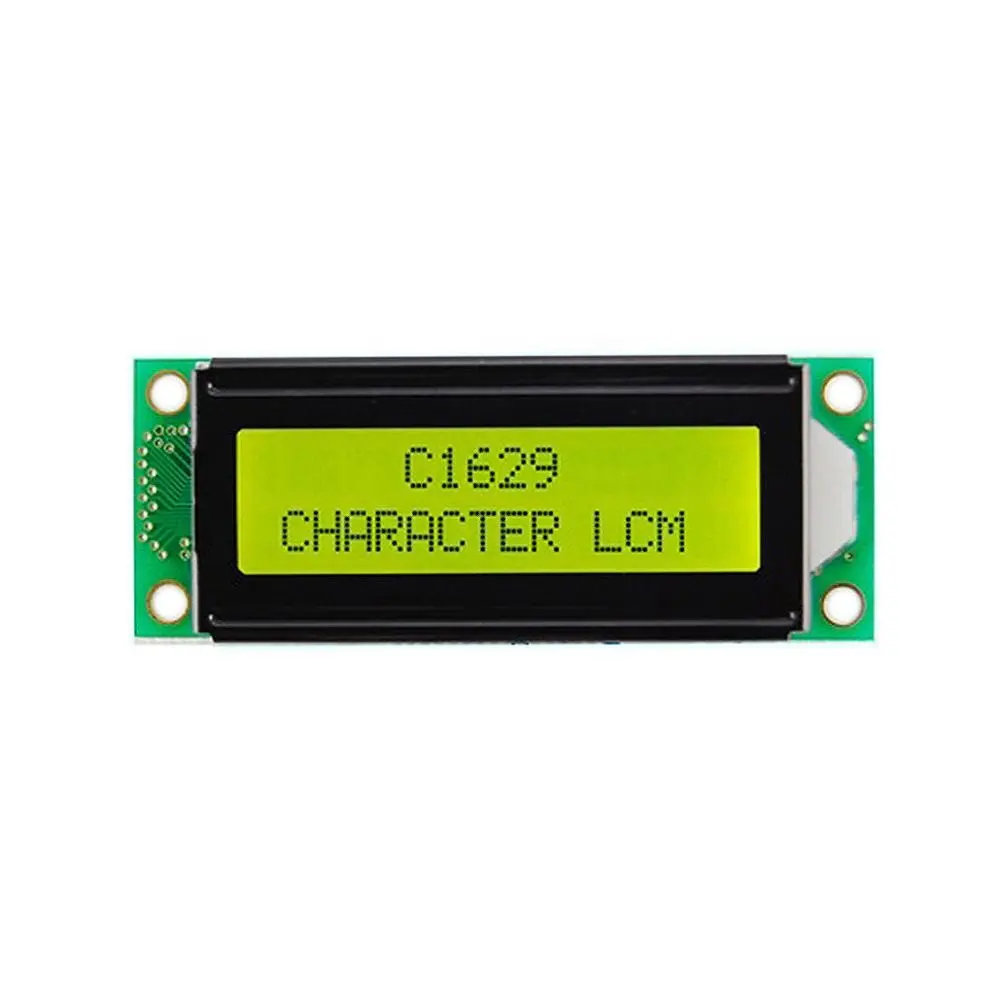 small lcd module 16x2/ yellow green lcd 1602