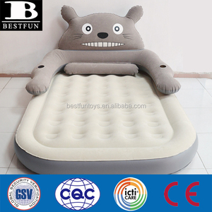 Heavy Duty Comfortabele Massaal Oppervlak Opblaasbare <span class=keywords><strong>Totoro</strong></span> Air Bed Duurzaam Blow Up <span class=keywords><strong>Totoro</strong></span> Luchtbed Matras Chaise Sofa Lounge - Product Image 5