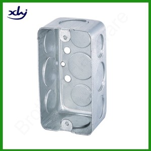 กล่องเหล็กติดผนังแบบสำเร็จรูป ขนาด <span class=keywords><strong>2x4</strong></span> นิ้ว ชุบสังกะสี - Product Image 2