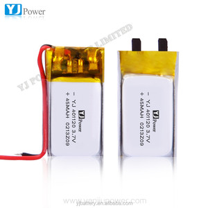 Tamaño pequeño de alta calidad li-ion 401120 <span class=keywords><strong>3</strong></span>,7 V 45 mah-50 mAh batería para smartwatch - Product Image 4