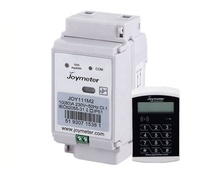 Compteurs d'électricité prépayés monophasés à installation sur rail DIN, compteurs d'énergie prépayés