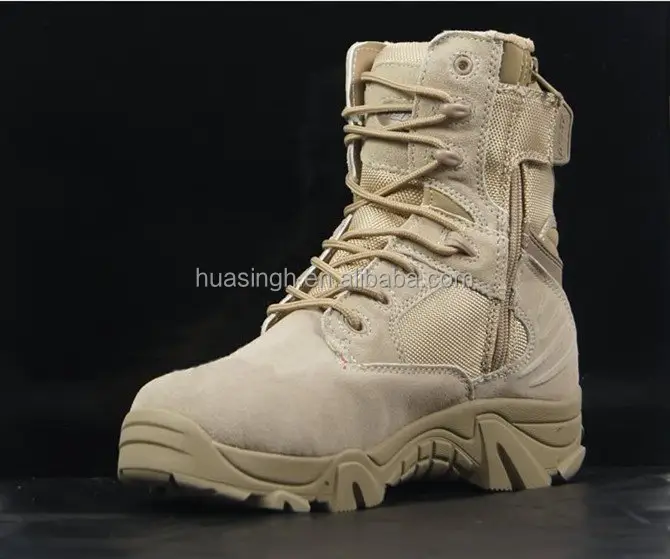 विदेश में मूल गुणवत्ता सदमे अवशोषित USMC साबर चमड़े डेल्टा सामरिक रेगिस्तान जूते