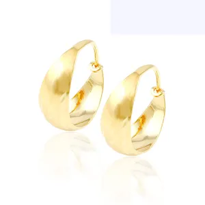 Xuping bijoux femmes Or Plaqué Boucles D'oreilles Bijoux Fantaisie Populaire à Dubaï, bijoux vietnam - Product Image 1