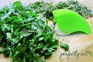 Picadora de hierbas súper afilada de 6 cuchillas para picar frutas y verduras, cocina, verduras, picar hierbas, rodillos rodantes - Product Image 3