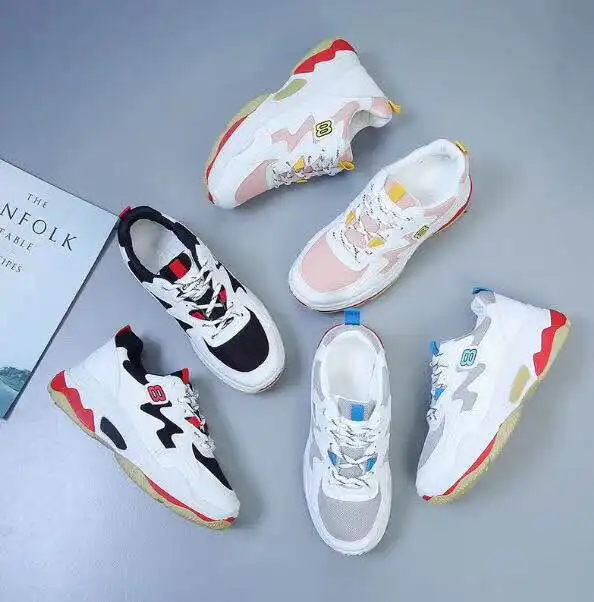 Baskets de sport pour enfants, chaussures à plateforme, style populaire et décontracté, bon marché, nouvelle collection 2020