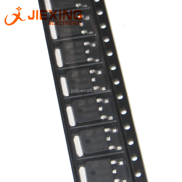 7805 78M05 DPAK 3-Terminal 0.5A Positive Voltage Regulator China transistors High Quality 7805 SMD