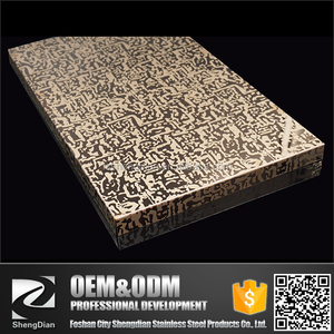 Precio competitivo China 201 Níquel Grabado Chapa De Acero inoxidable Decorativa Patrón de <span class=keywords><strong>La</strong></span> Libertad - Product Image 2