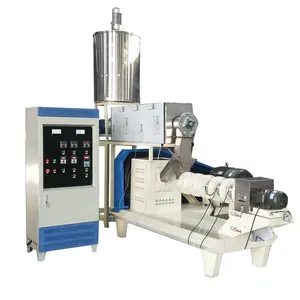 Competitive price best selling tortoise feed processing machine for sale animal pet fish dog food extruder