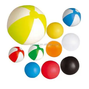 18 pouces 6 panneaux promotionnels PVC gonflable ballon de plage