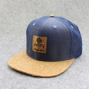 Hip Hop Cowboy 6 Panneau Blanc Bois Plat Liège Bord Sport Chapeau Snapback Cap pour Unisexe - Product Image 2