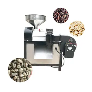 Small automatic dry coffee huller beans sheller coffee husk removing machine