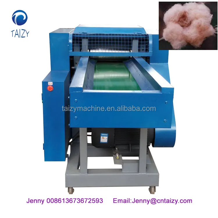 Fabric cutting machine/ textile chopping equipment/ old cloth recycle device