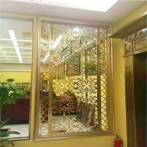 Modernes design Laser geschnitten partition screen panel <span class=keywords><strong>restaurant</strong></span> metall raumteiler - Product Image 6