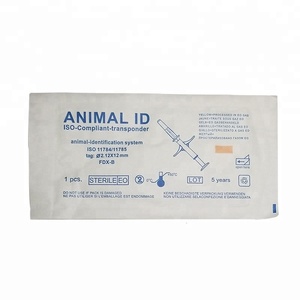Pet ID Transponder injection 2,12x12mm with syringe FDX-B ICAR certificate fish cat dog - Product Image 3
