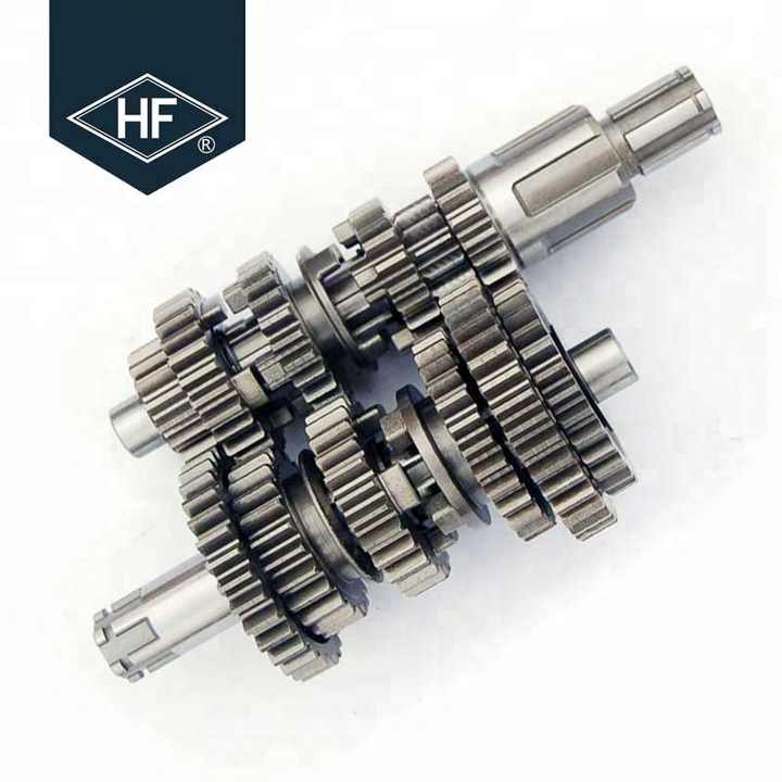 Factory sell Motorcycle Transmission Parts Main and Counter Shaft Gear