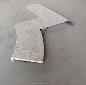 Granito giallo G682 Piscina Finitrice Pool Coping, Bullnose Granito Pietra Naturale Deck Piscina Bordo - Product Image 3