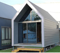 Service complet Chine Petite maison préfabriquée moderne Tiny House Maison préfabriquée Petite maison préfabriquée