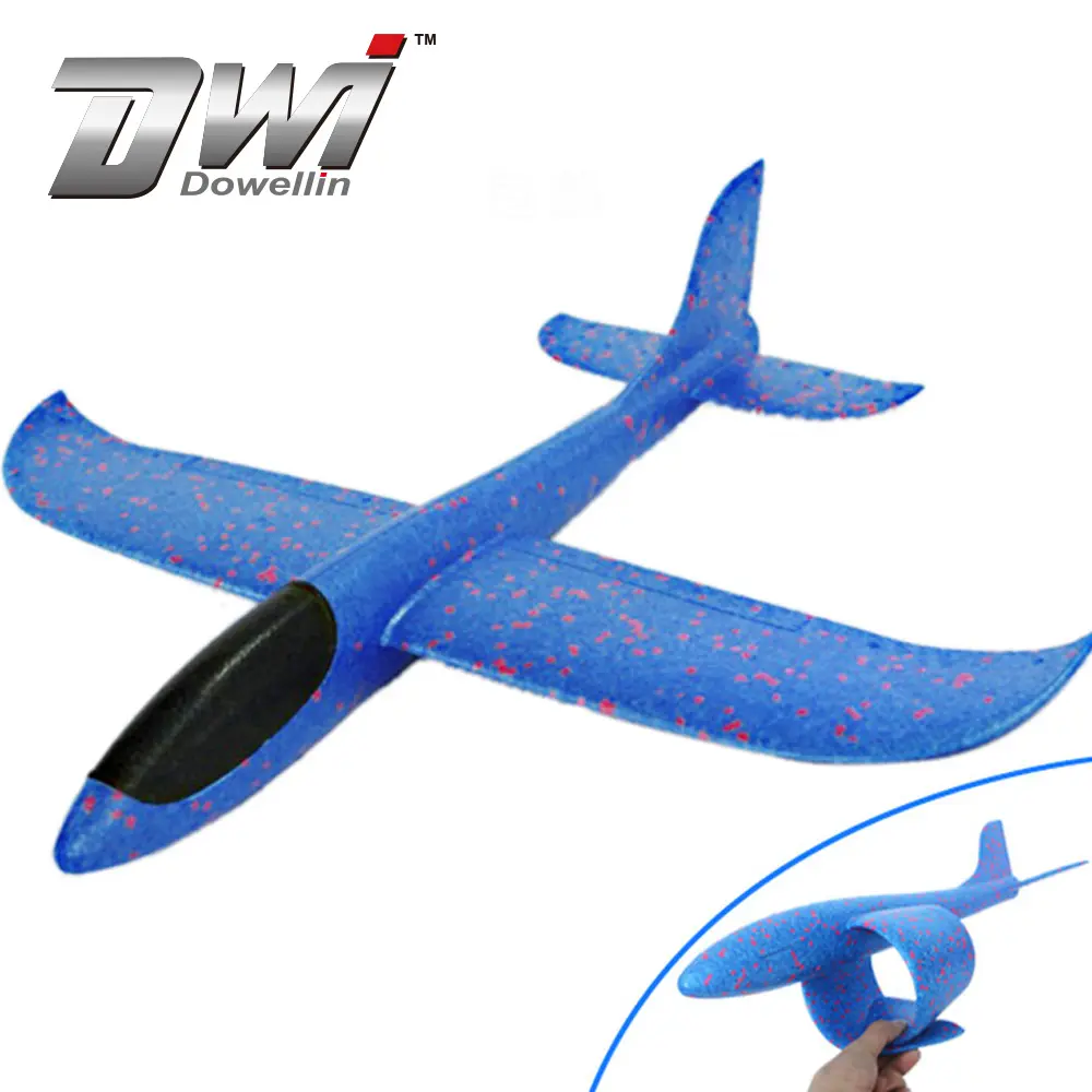 DWI Dowellin PPE mano tirando avión volando planeador RC de avión para venta