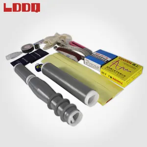 LDDQ Zhejiang outdoor cold shrink one core 10kv outdoor cable terminal kits silicone rubber cable accessories