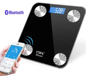 Alibaba Nieuwe Elektronische Producten Digitale Bluetooth Digitale Lichaam Weegschaal Bluetooth Smart Body Volwassen Bmi Weegschaal
