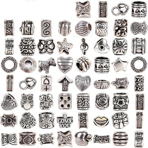 Venta al por mayor de metal a la moda personalizado dos lados cristal amor corazones fianza cuentas colgante <span class=keywords><strong>encanto</strong></span> accesorio DIY para la fabricación de pulseras - Product Image 6