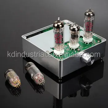 GOWE tüp amp miniwatt N3 EL84 + 12AX7 masaüstü PC amplifikatör