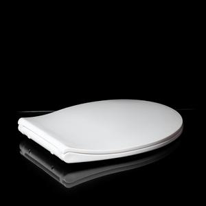Européenne <span class=keywords><strong>Bellavista</strong></span> style rond ralentir blanc couverture de siège de toilette avec charnière SS - Product Image 1