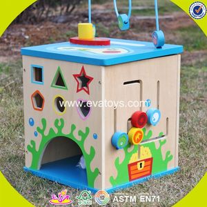 2018 en gros jouets éducatifs en bois <span class=keywords><strong>labyrinthe</strong></span> pour les tout-petits W11B134 - Product Image 5