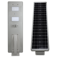 Farola Solar de Alta Luminosidad de 30W 50w 60w 80w, Poste de Acero Galvanizado para Iluminación de Calles con Brazos