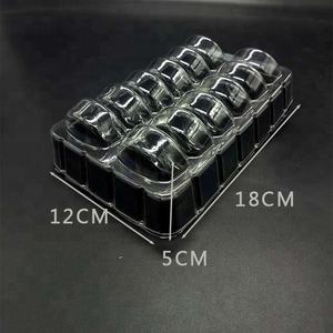 Tek kullanımlık plastik Blister temizle <span class=keywords><strong>Macaron</strong></span> kapaklı ambalaj - Product Image 3