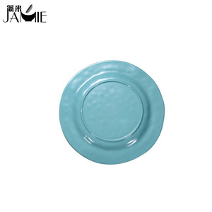 Melamine Pastel Màu <span class=keywords><strong>Ware</strong></span> 9 Inch Tấm, Tấm Tròn Cho Nhà Hàng Màu Xanh - Product Image 4