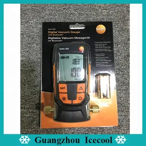 Testo552 IP42 anma suya dayanıklı ve kir geçirmez orijinal Testo 552 dijital vakum basınç göstergesi NO.0560 5522 ile diş