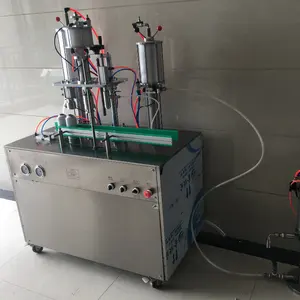 Semi Automatic Aerosol Filling Machine Air Freshener Aerosol Spray Filling Machine