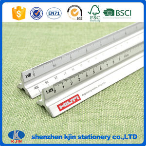 30 cm de aluminio escala de trazado para la promoción con el logotipo personalizado - Product Image 3