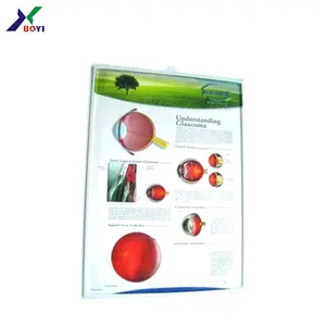 Menschliche Auge 3d Anatomie diagramm Plakat/pvc geprägt Chart/medizinischen wandkarte