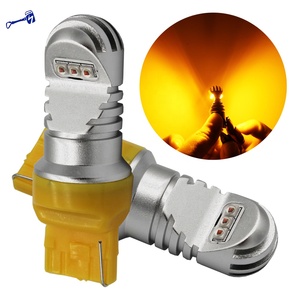 1156 BA15S BAU15S P21W S25 T20 7440 LED lumière de secours blanc rouge jaune ambre LED feu de recul T25 3156 Auto LED clignotant - Product Image 1